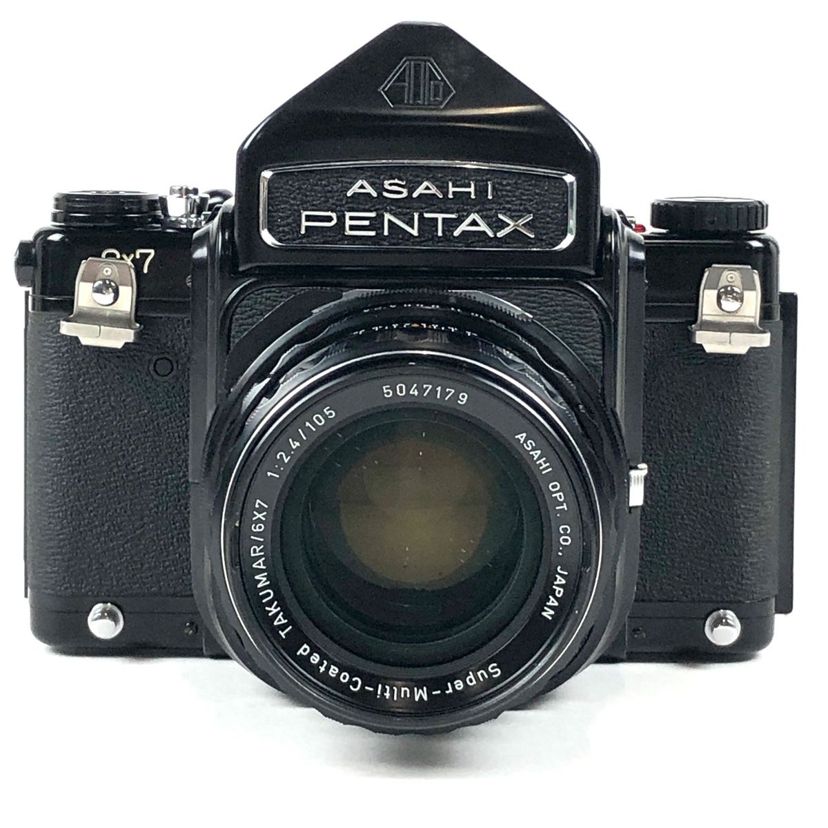 ペンタックス PENTAX 67 + TAKUMAR 6X7 105mm F2.4 67 バケペン用［ジャンク品］ 中判カメラ 【中古】 - メルカリ