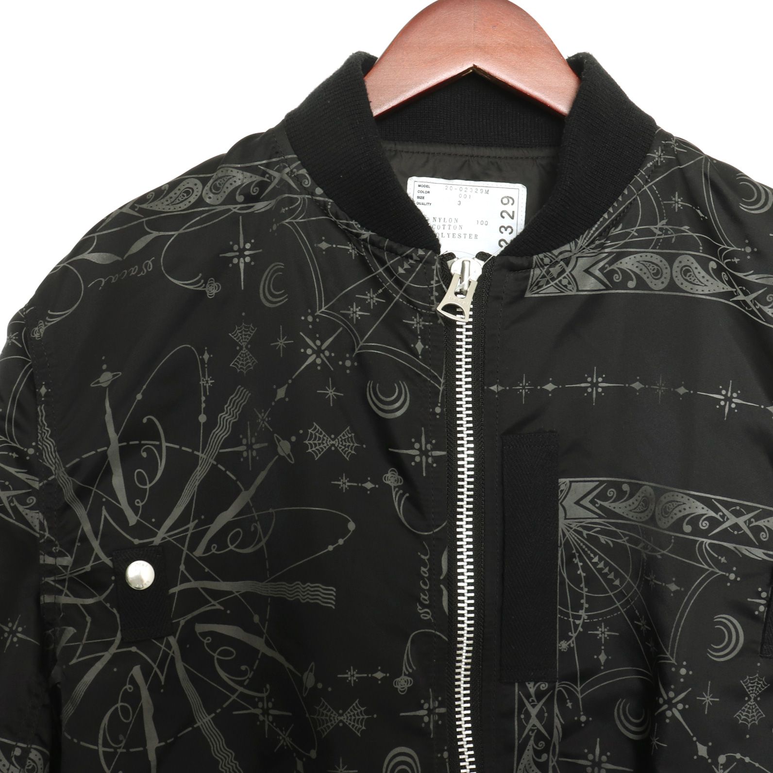 sacai x Dr. Woo Bandana Print Blouson 美品