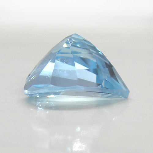 ポスト投函】 ブルートパーズ ハート 5.29ct ルース 一個 大粒