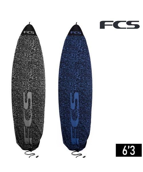 【ムラスポ公式】FCS エフシーエス STRETCH ALL PURPOSE COVER 6'3 BST-063-AP サーフィン ニットケース IX C14