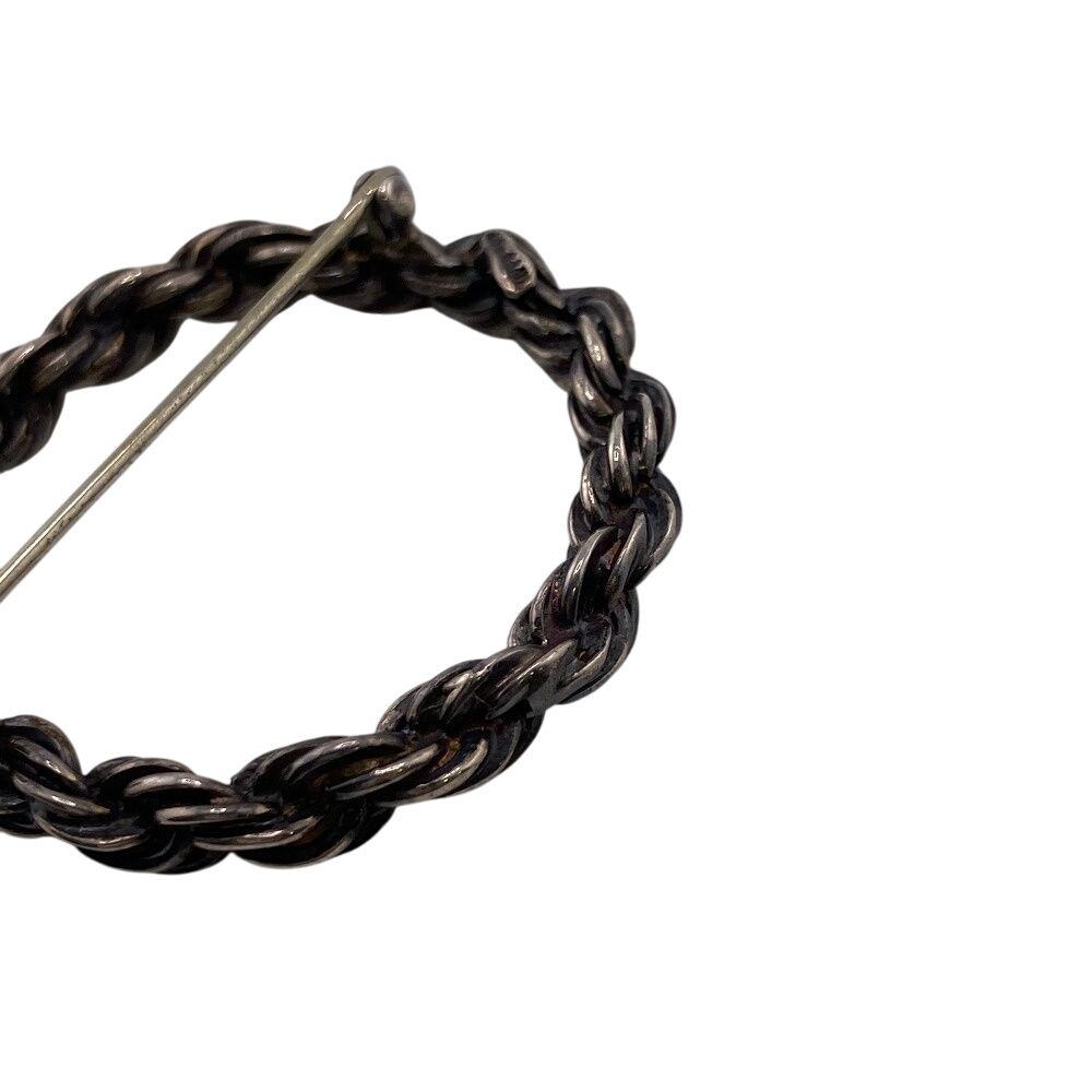 ふじ　ティファニー　コンビツイスト　ブローチ TIFFANY＆Co.ティファニーツイストリボンコンビブローチ925 750 - メルカリ