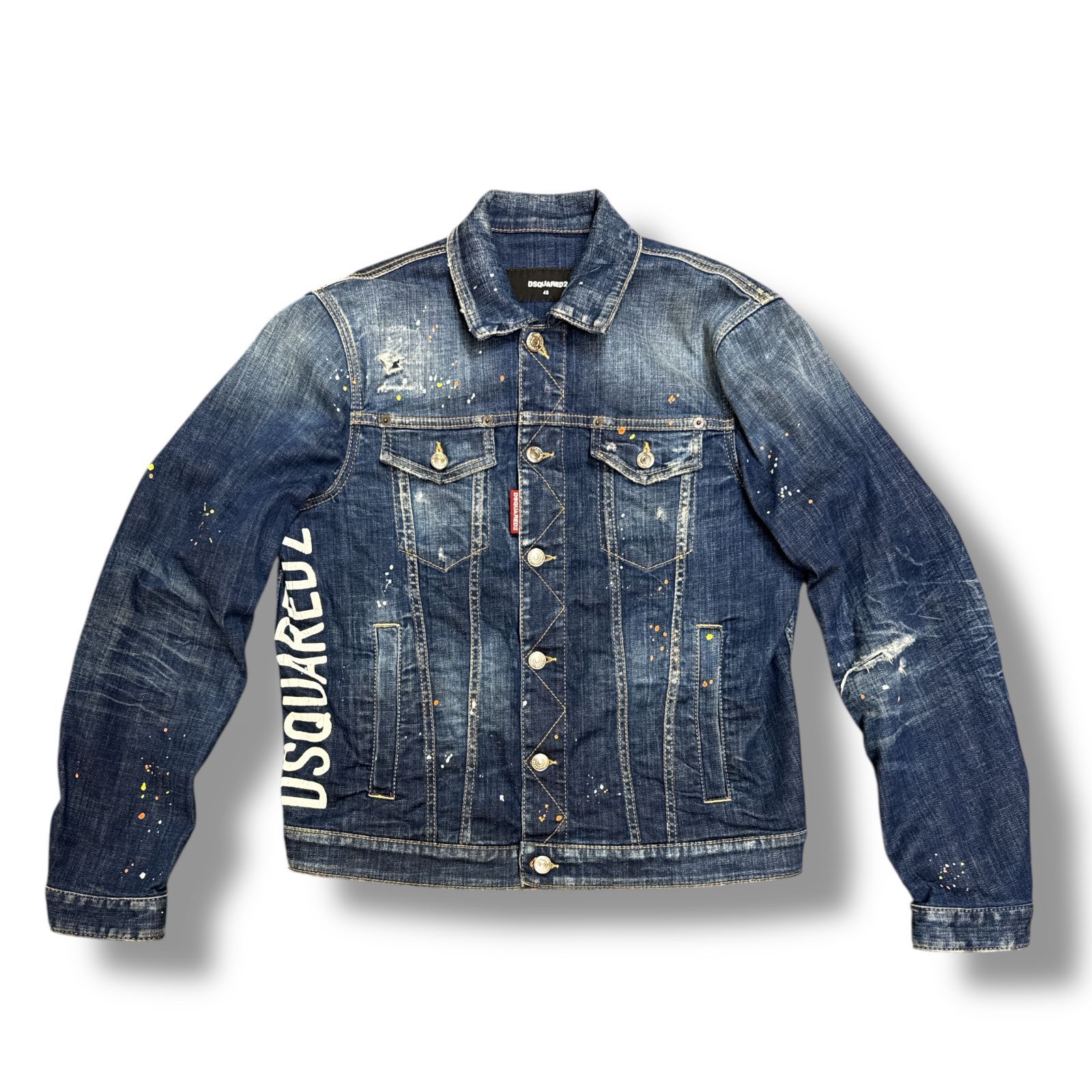 DSQUARED2 DSQUARED2 ディースクエアード ジャケット ウォッシュド 