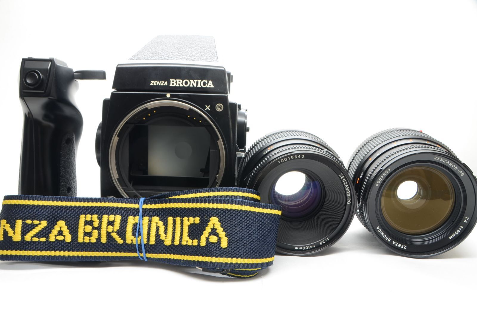 ブロニカ ZENZA BRONICA GS-1 AEファインダー スピードグリップ付 PG 100mm F3.5 PG 65mm F4 2本セット USTAUSTRALIA_COM_AU