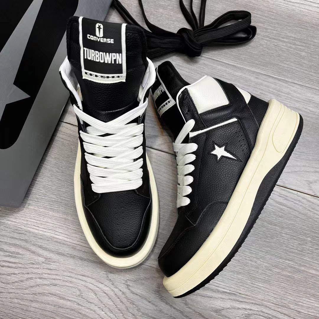 RICK OWENS CONVERSE TURBOWPN MID リックオウエンス ダークシャドウ x コンバース ターボ ウェポン