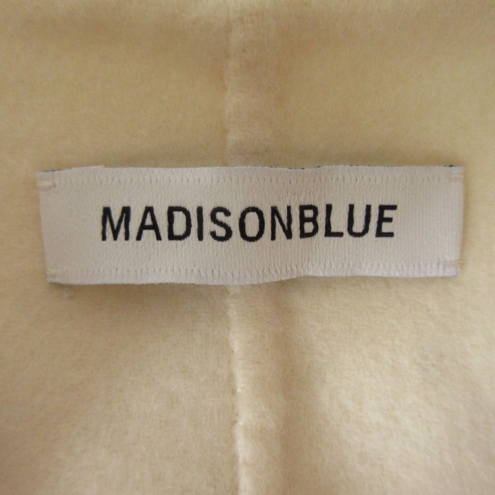 美品 MADISONBLUE マディソンブルー ボトルネックリバーコート