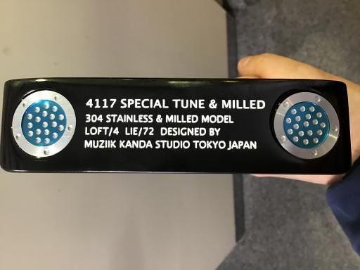 muziik muziik 4117 パター PT スチール フレックスその他 メンズ 男性用 右利き 右用 Cランク ゴルフクラブ