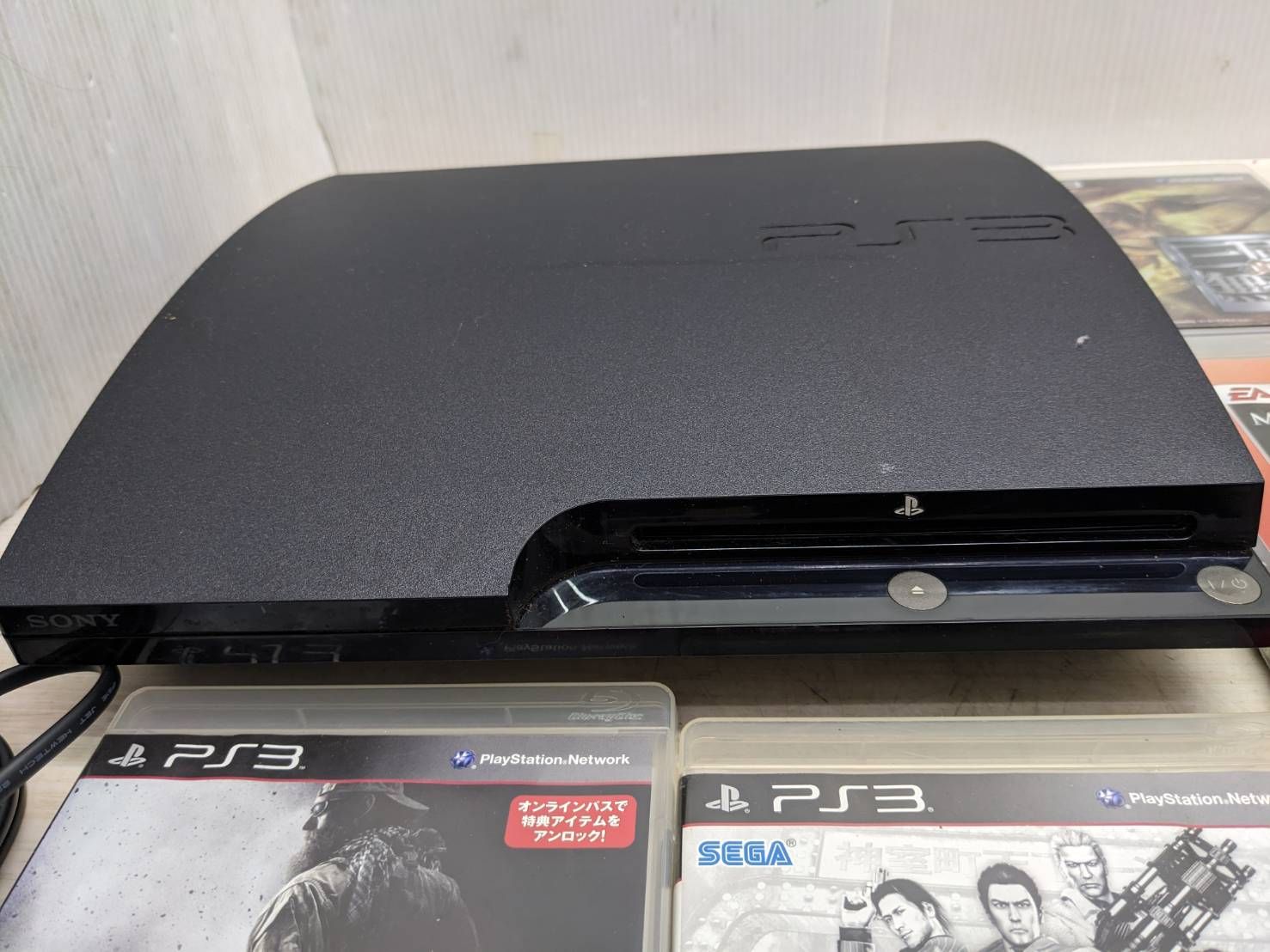 S96959 PS3  CECH-2100A 120GB プレステ3ソフト5本 S96959 PS3 CECH-2100A 120GB プレステ3ソフト5本の通販 by