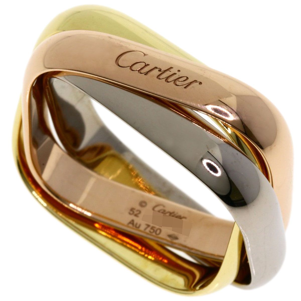 CARTIER カルティエ トリニティ クッションリング クラシックモデル