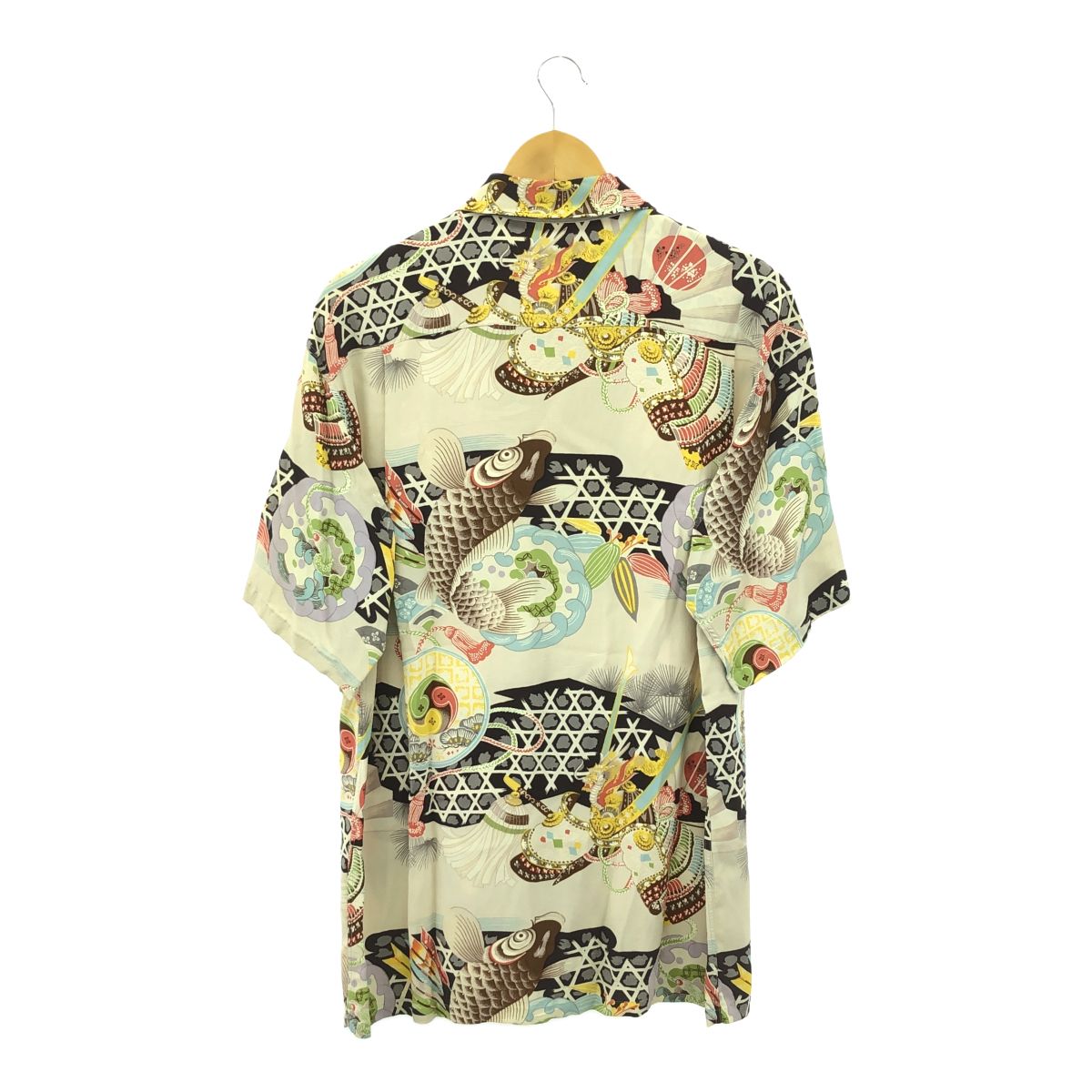 極美品✨ Lサイズ SUN SURF アロハシャツ 半袖 開襟 サンサーフ SUN SURF KING SMITH KIMONO DESIGN アロハシャツ