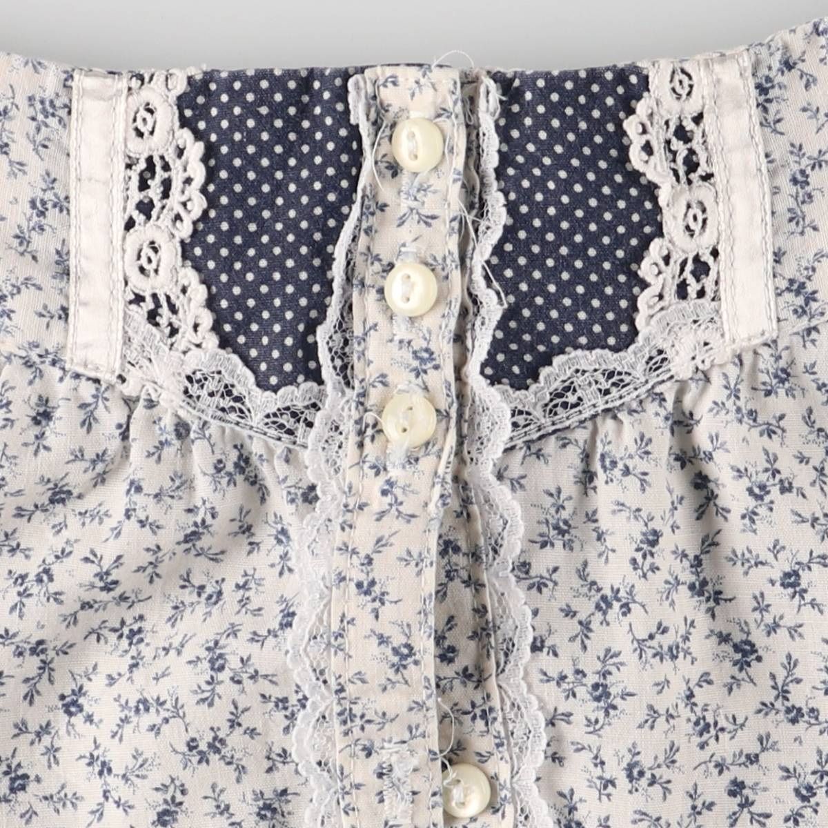 古着 70年代 ガンネサックス GUNNE SAX GUNNIES ガニーズ 花柄 古着 70年代 ガンネサックス GUNNE SAX GUNNIES ガニーズ 花柄