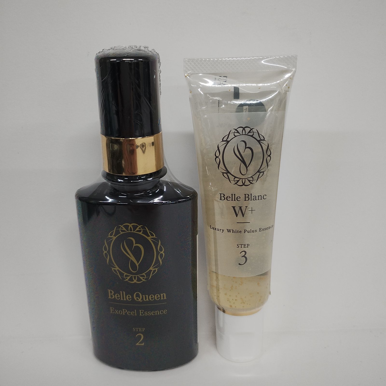ベルクイーン エクソピール 45 mL & ベルブラン W+ 30 mL セット Amazon | ドクターRe9 [ 薬用 ] ニキビ跡 専用 ベルブランW+