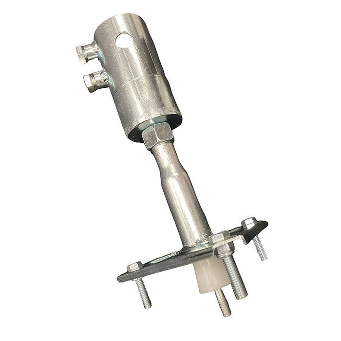 ポールキャッチャー 10個 AR-4010-2 スラブ厚150-250H対応 現場のEVや階段の開口部対策として 単管 クランプを用いて 仮設の柵を作れる土台 仮設柵 単管土台 単管ベース ARAO アラオ AR4010