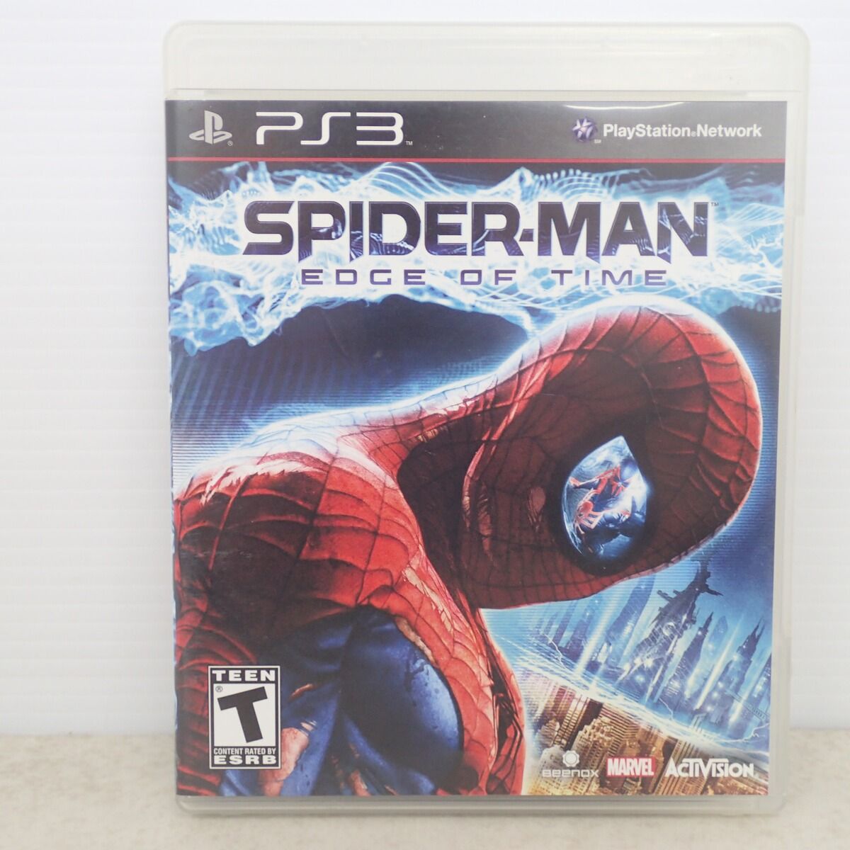 ☆PS3 プレステ3 SPIDER-MAN EDGE OF TIME スパイダーマン 箱説