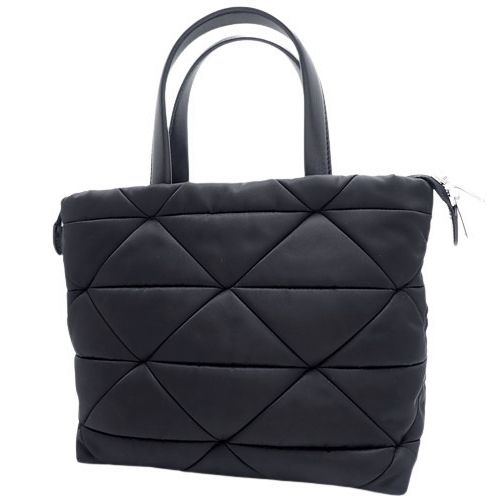 PRADA(プラダ) パデッドRe-Nylon トートバッグ ハンドバッグ 2way 肩掛け 斜め掛け ナイロン NERO ネロ ブラック黒  シルバー金具 1BG373_RDJN_F0002_V_B9O レディース 40803001454【中古】【アラモード】 - メルカリ