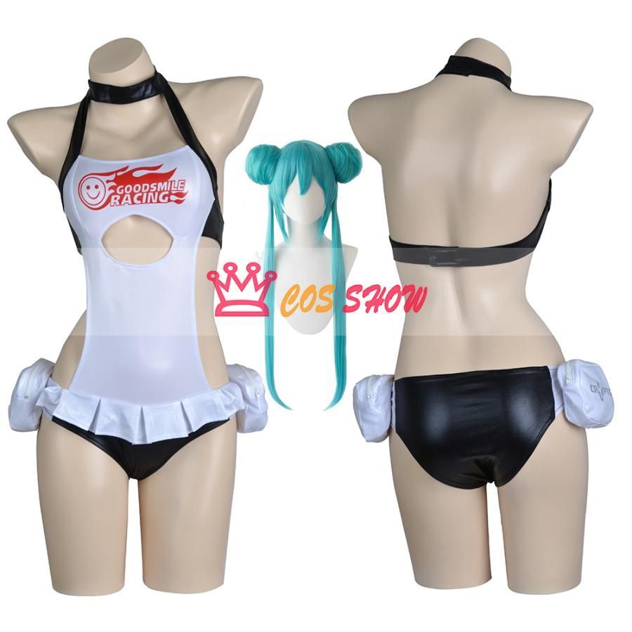 ボーカロイド 初音ミク VOCALOID 2025 応援水着 レーシングミク コスプレ衣装 cosplay ウィッグ追加 日常服 イベント ステージ 文化祭