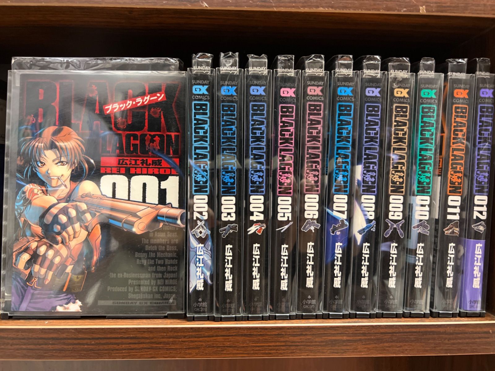 BLACK LAGOON 全12巻セット 楽天市場】BLACK LAGOON ブラックラグーン 1巻～12巻 セット