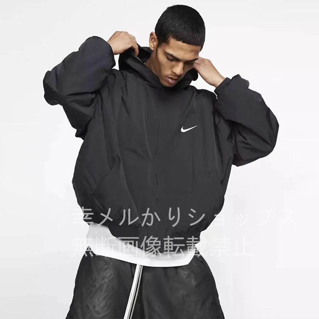 【新品タグ付】Nike × fear of god フーデッドボンバージャケット