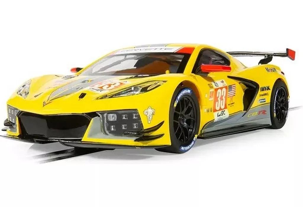 ラジコン 1 32 シボレーコルベット C8.R ル マン24時間レース GTE AM 優勝 ベン キーティング ニコラス バローネ ニック キャッツバーグ 33 C4558