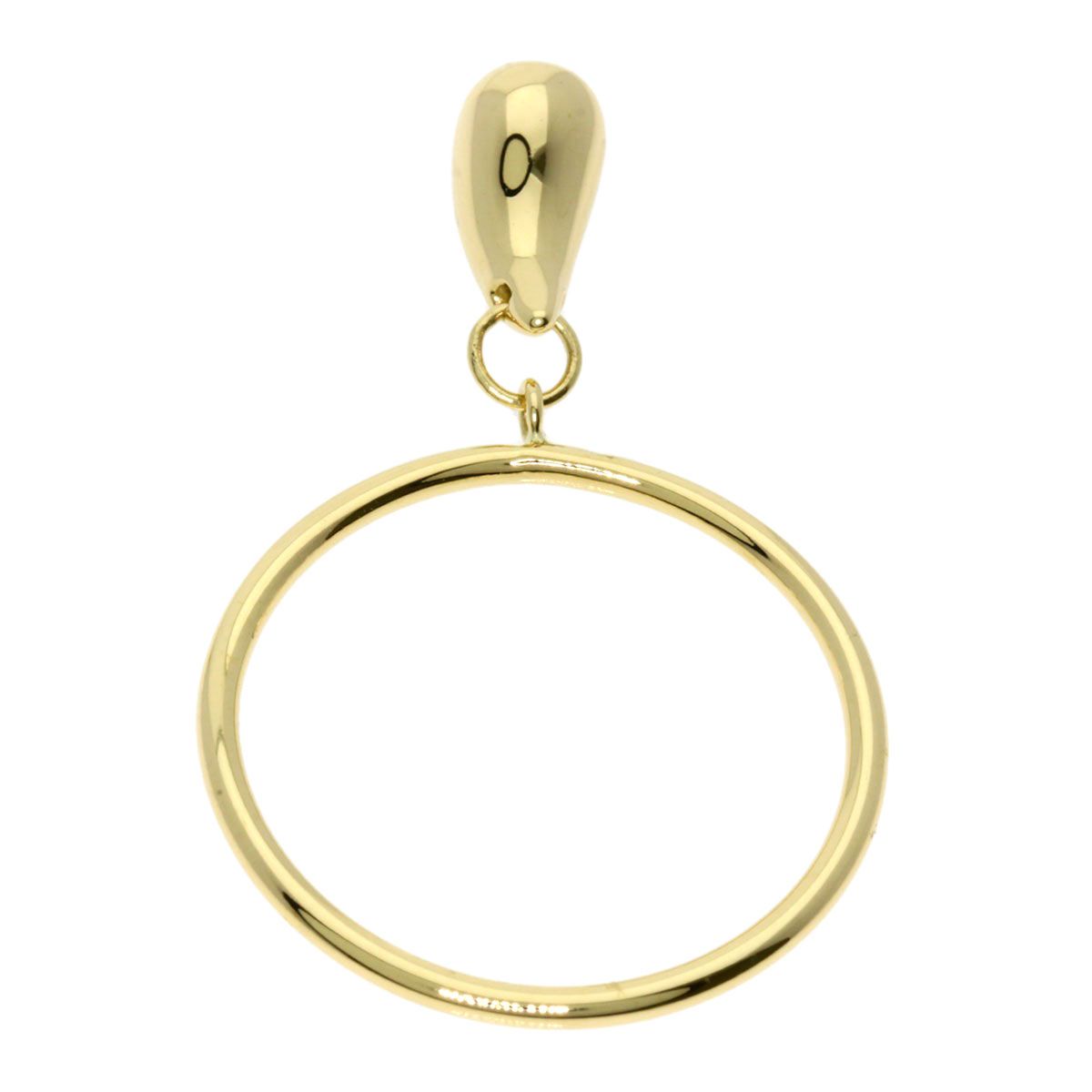 Tiffany & Co. エルサベレッティ・ドロップリングK18YG ティファニー