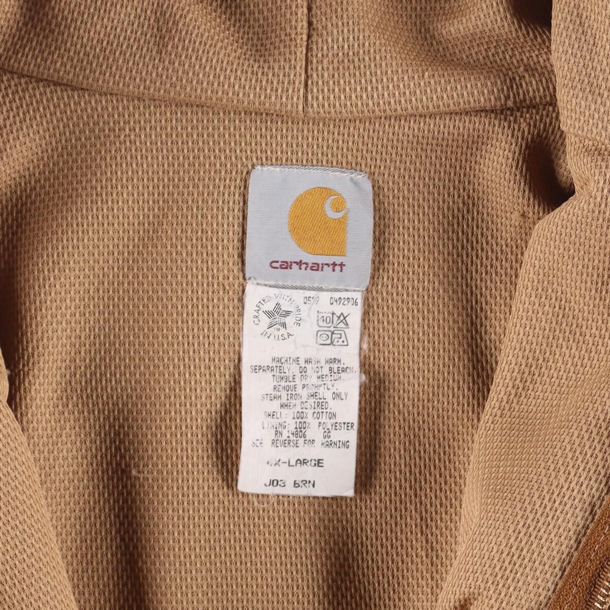 古着 ビッグサイズ 80年代 カーハート Carhartt アクティブジャケット