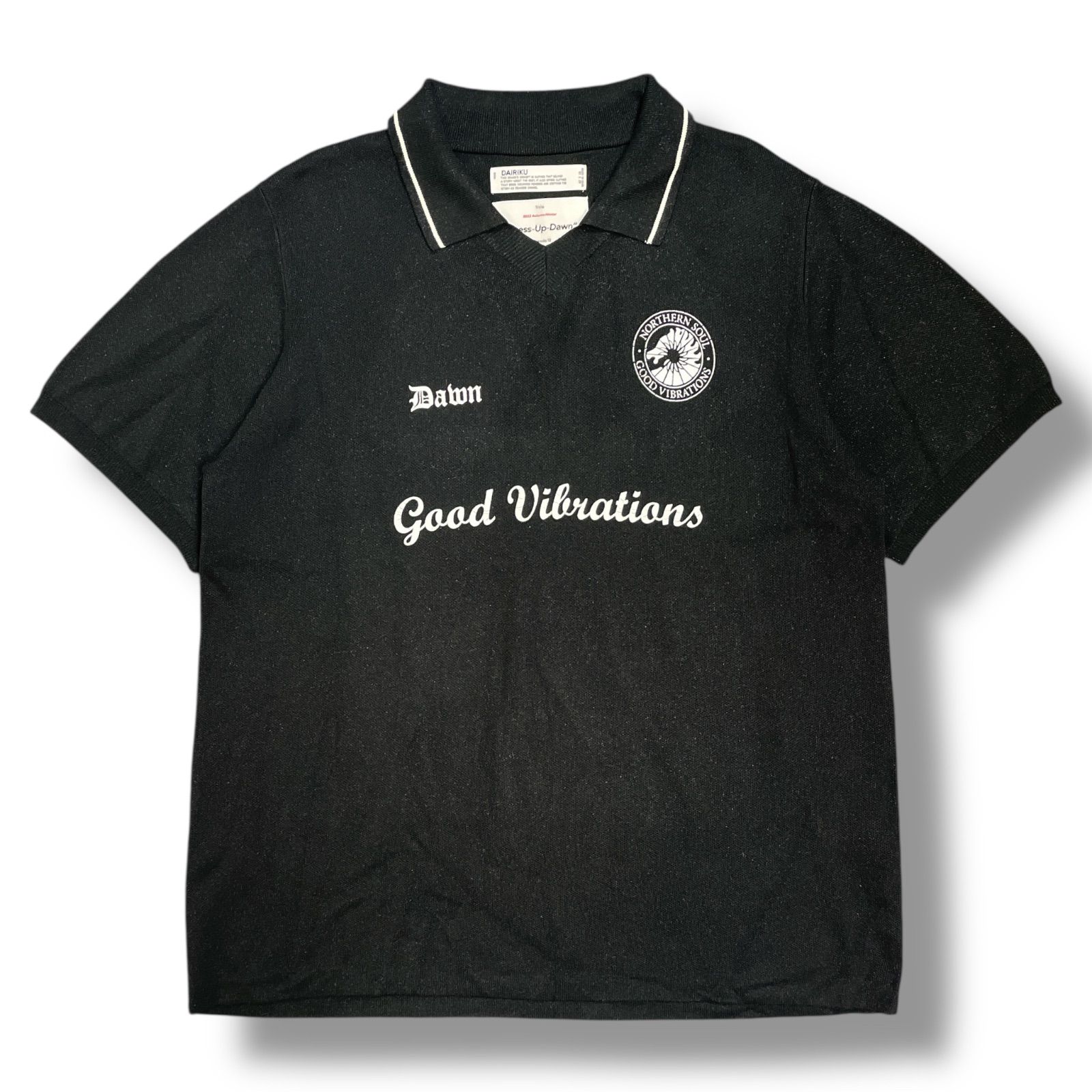 参考上代35200円 DAIRIKU 23AW Lame Soccer Uniform Knit 参考上代35200円 DAIRIKU 23AW Lame Soccer Uniform Knit