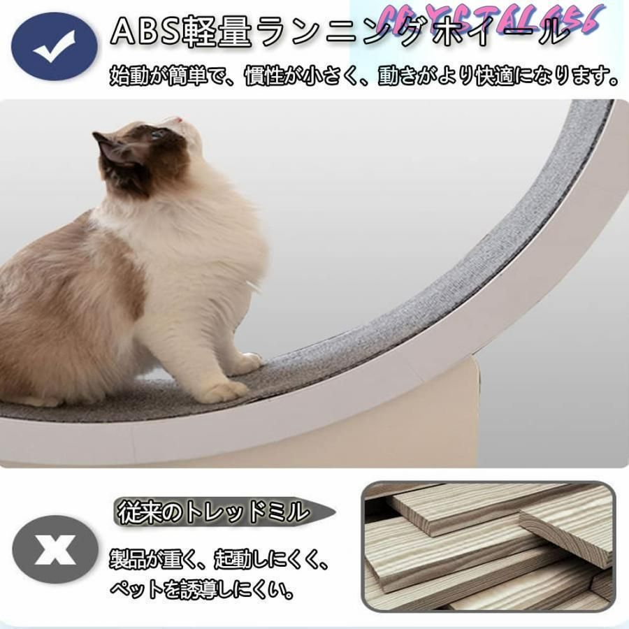 猫のトレッドミルの車輪 猫のエクササイズホイール