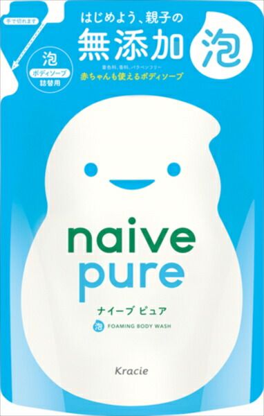 大人気商品  ナイーブピュア 泡ボディソープ 詰替用 【 クラシエ 】 【 ボディソープ 】ナイーブピュア 泡ボディソープ 詰替４５０ＭＬ×16点セット tt 