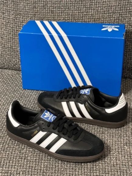 値下げします 新品 adidasアディダス サンバ Samba OG ブラック White Gum Adidas Originals Samba black