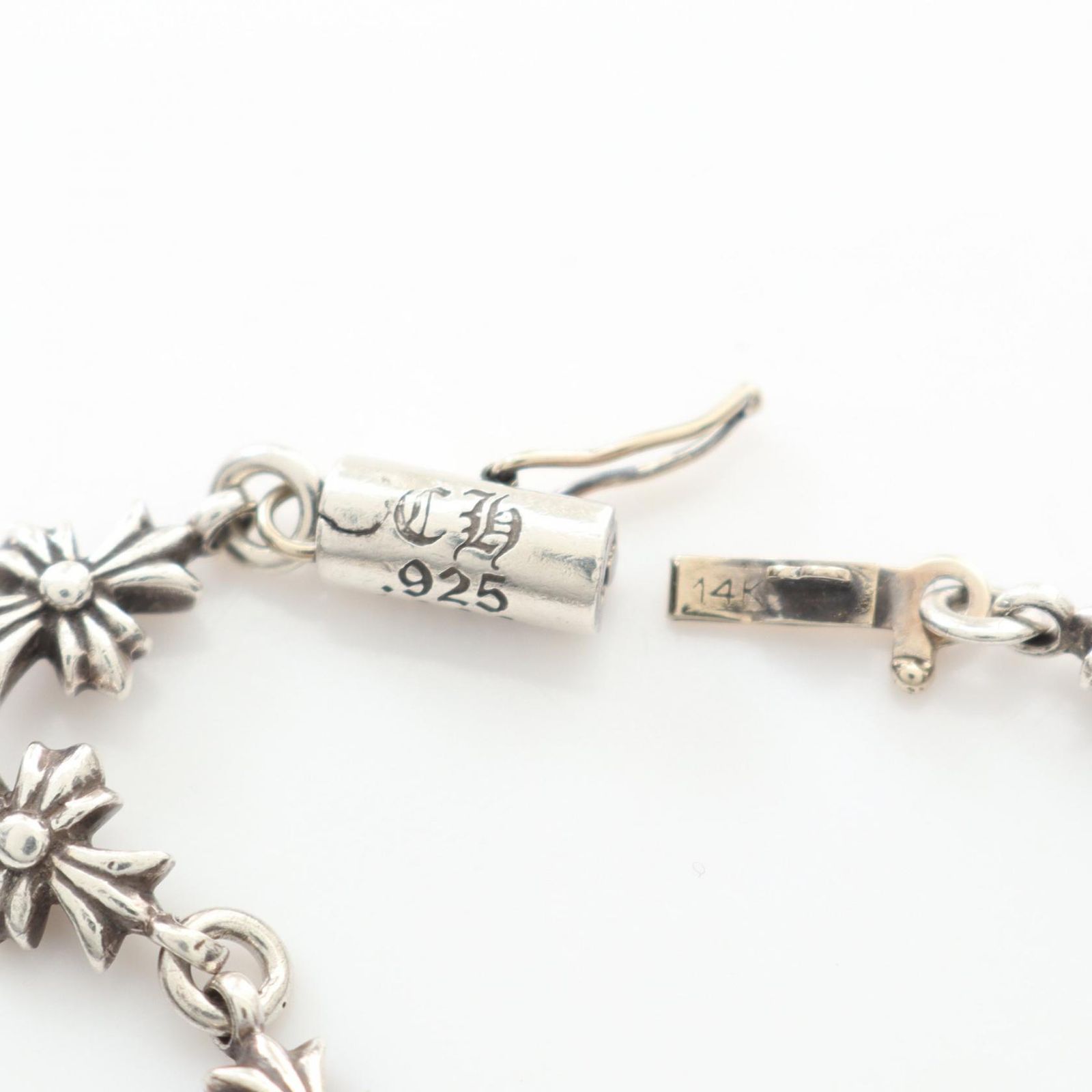 クロムハーツのブレスレット クロムハーツ CHROME HEARTS ブレスレット タイニーEチェーン