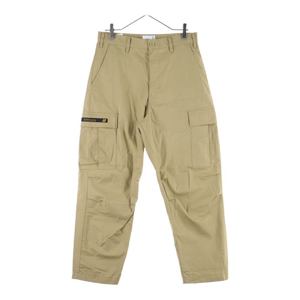 WTAPS ダブルタップス 21SS JUNGLE STOCK TROUSERS ジャングルストック トラウザーズ カーゴパンツ ベージュ 211WVDT-PTM02