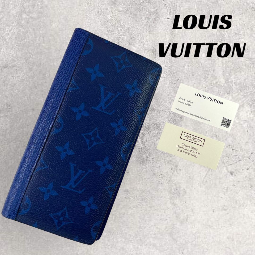 ポルトフォイユブラザタイガラマ美品 LOUIS VUITTON ルイヴィトン タイガラマ ポルトフォイユ 財布