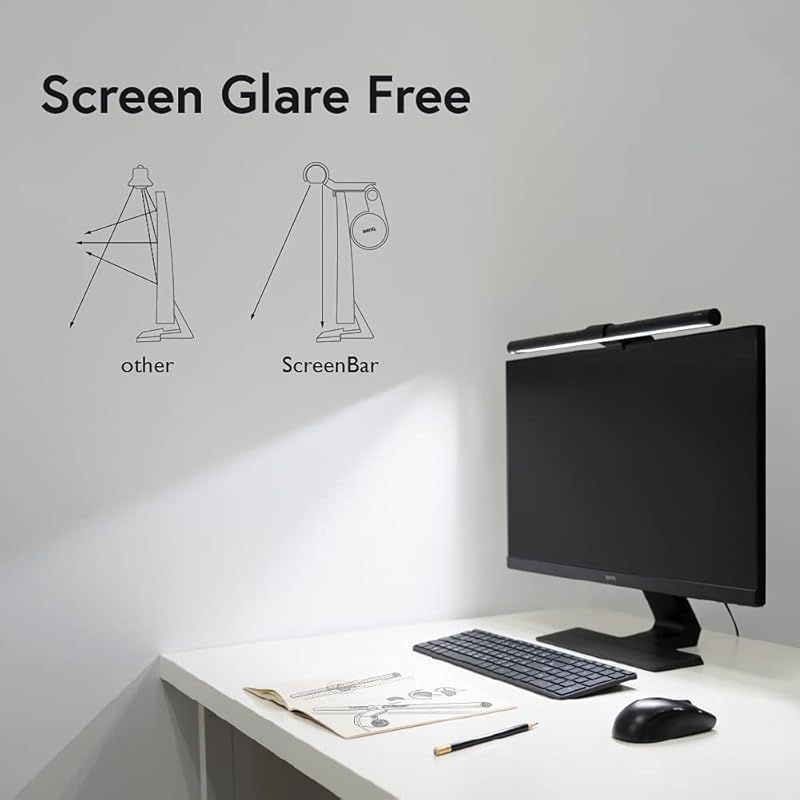 BenQ ScreenBar スクリーンバー モニター掛け式ライト [デスク