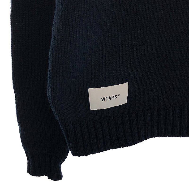 WTAPS CREW NECK 02 SWEATER BLACK L ニット WTAPS CREW NECK 02 SWEATER BLACK L ニット