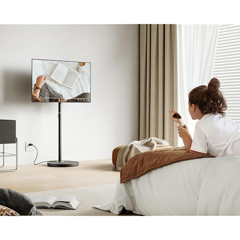 FITUEYES DESIGN テレビスタンド キャスター付き 24～48インチ対応