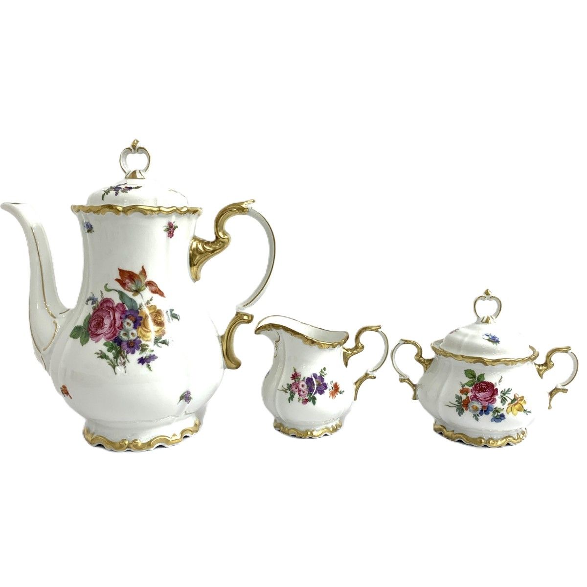 カップ＆ソーサー8点|ポット|シュガー