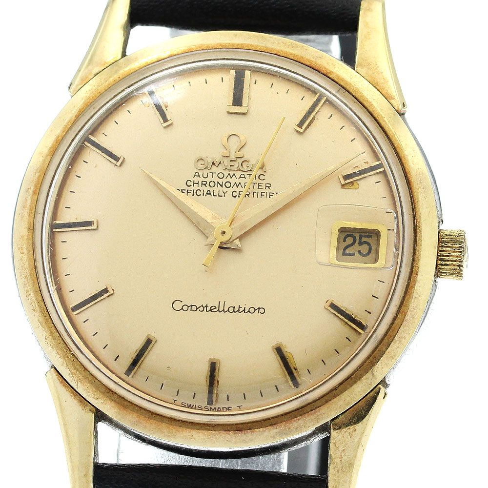 オメガ OMEGA 167.005 シーマスター デイト Cal.565 自動巻き メンズ_869838