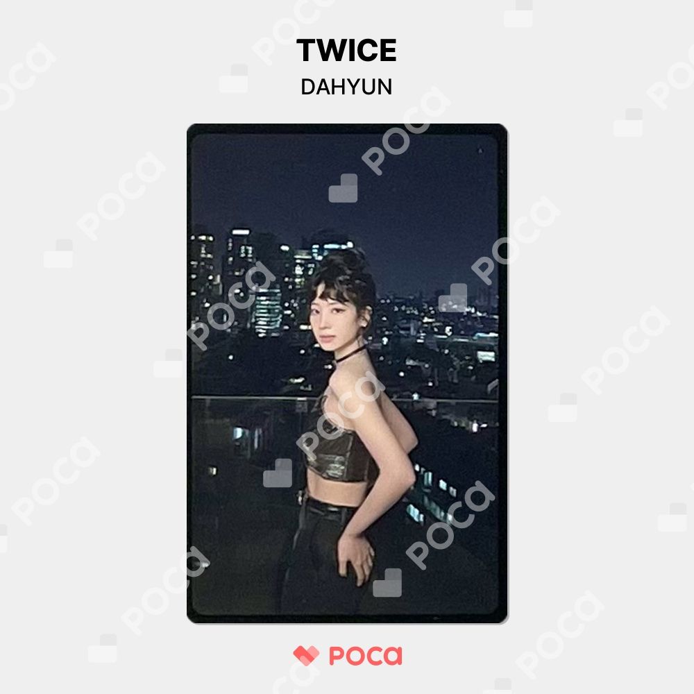 TWICE ダヒョン トレカ With YOU-th Glowing Ver. 公式 トレカ
