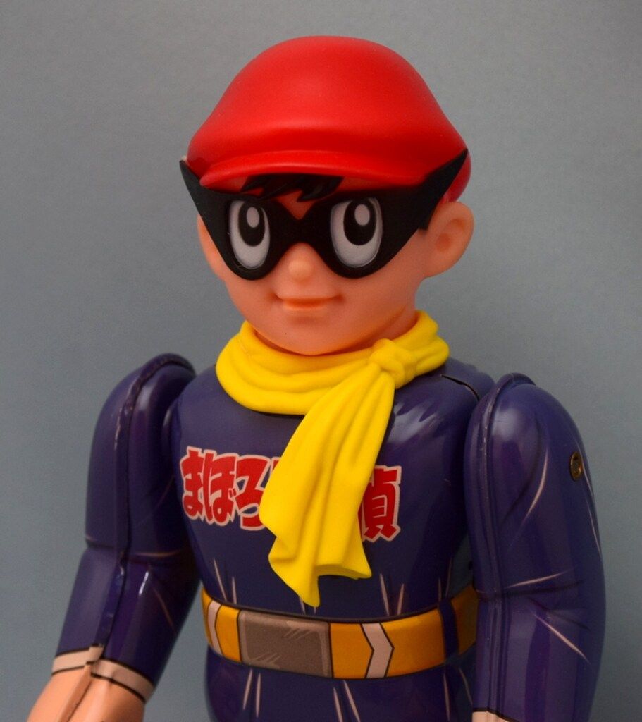 ‼️限定料金‼️超美品‼️まぼろし探偵 ビリケン商会 ブリキ ゼンマイ歩行 ビリケン商会 ゼンマイ歩行ブリキ まぼろし探偵 220mm - メルカリ