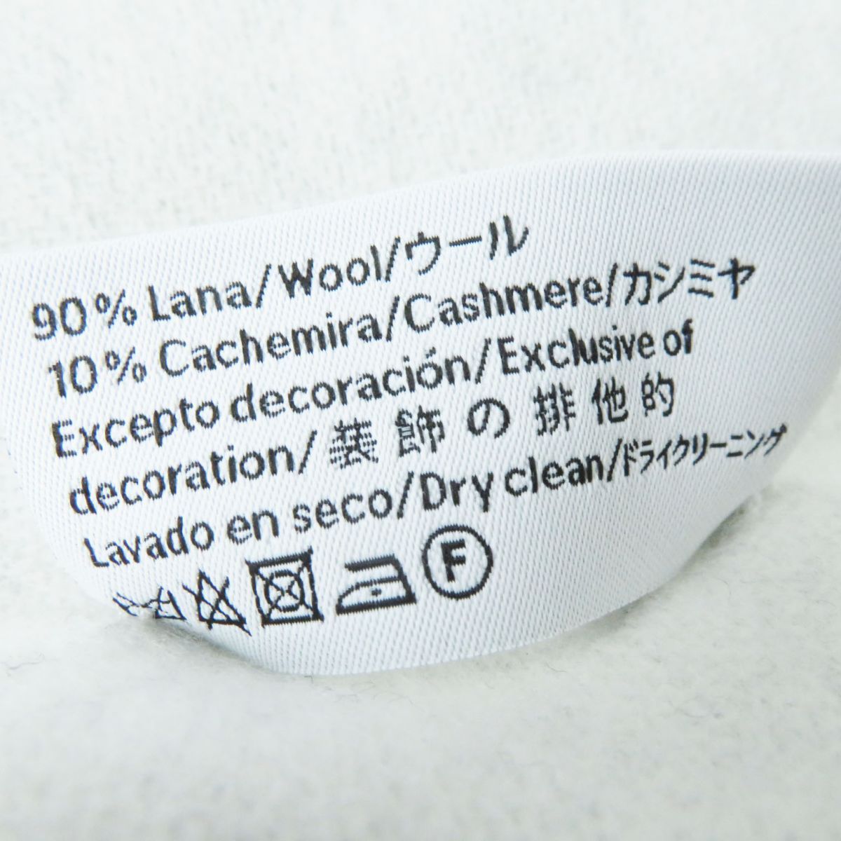 極美品◎正規品 イギリス製 LOEWE ロエベ レディース カシミヤ混