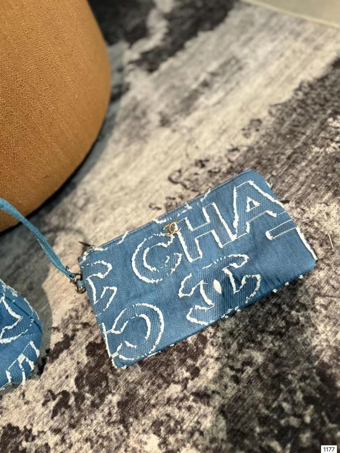 chanle デニムのショッピングバッグで シンプルでレトロな｜ ｜ DECORATOM_COM_BR