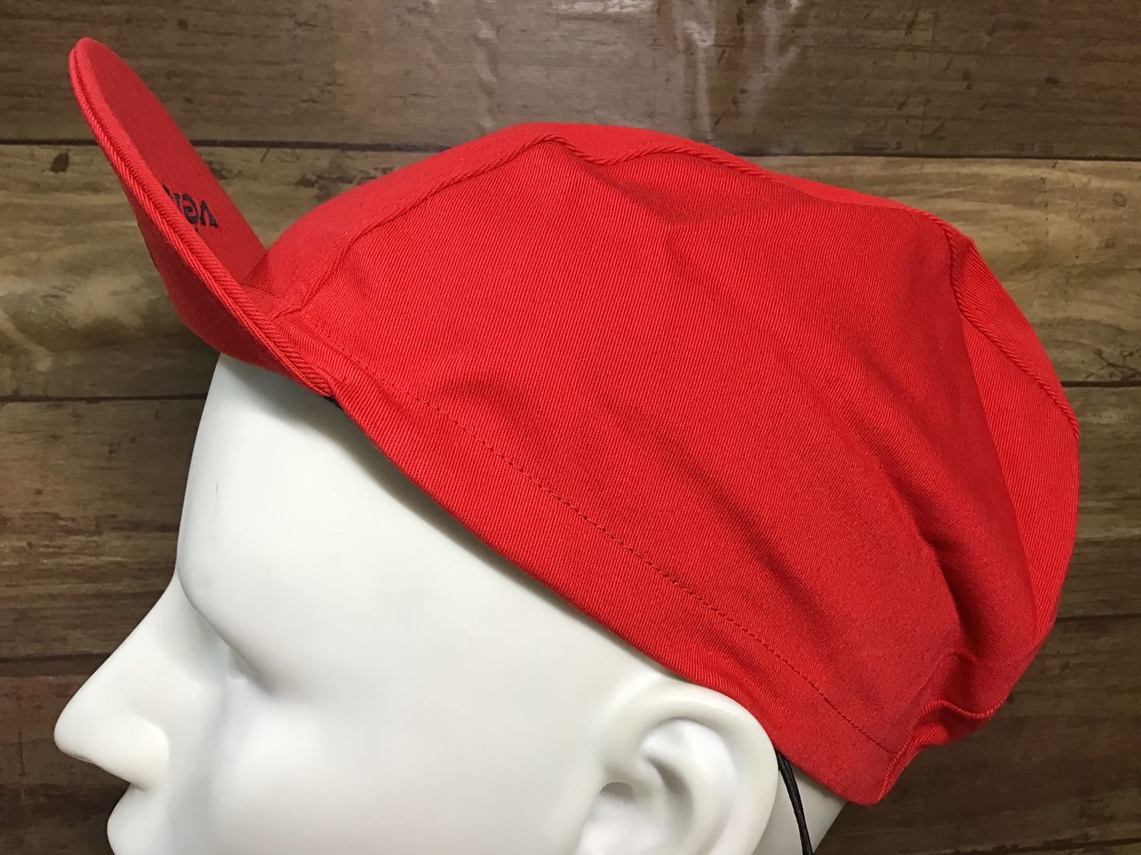 HM281 VELOBICI ヴェロビチ Velobici RIDE CAP サイクルキャップ BK/RED BLACK/RED L/XL