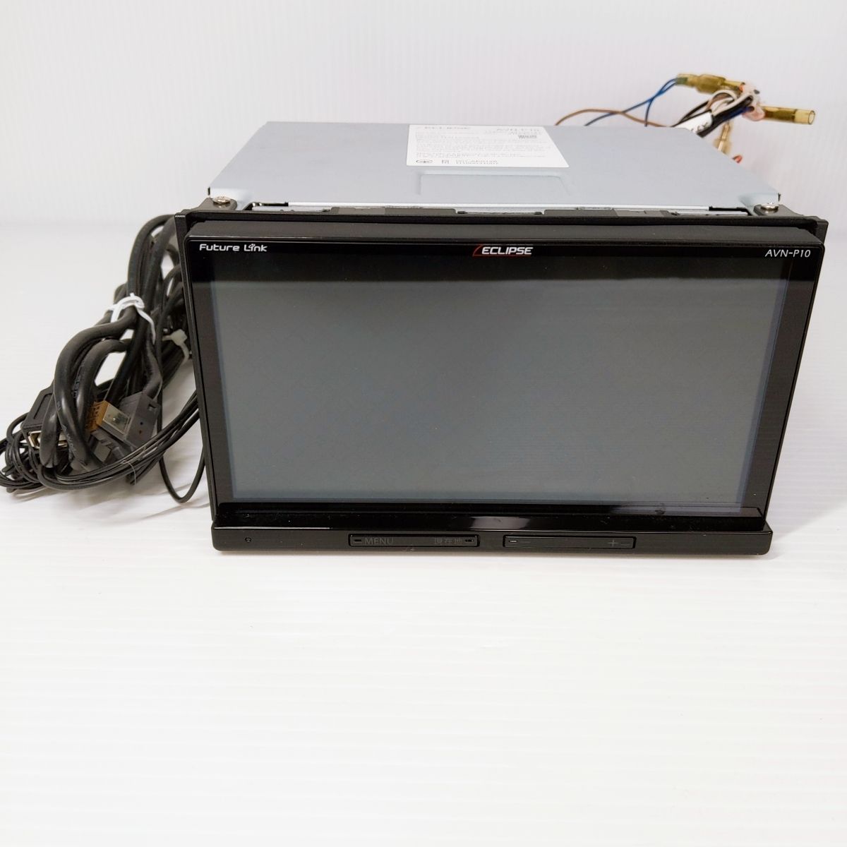 【中古現状品】イクリプス カーナビゲーション AVN-P10フルセグ地デジ/USB/SD/CD/DVD/Bluetooth 7インチ(7型)〇YR-52973〇