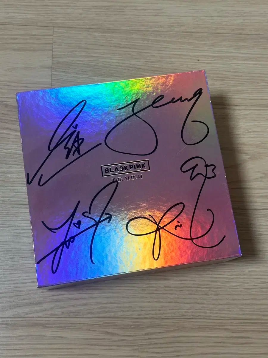 BLACKPINK 直筆サイン色紙 レア】BLACKPINK メンバー全員 直筆サイン色紙 - メルカリ