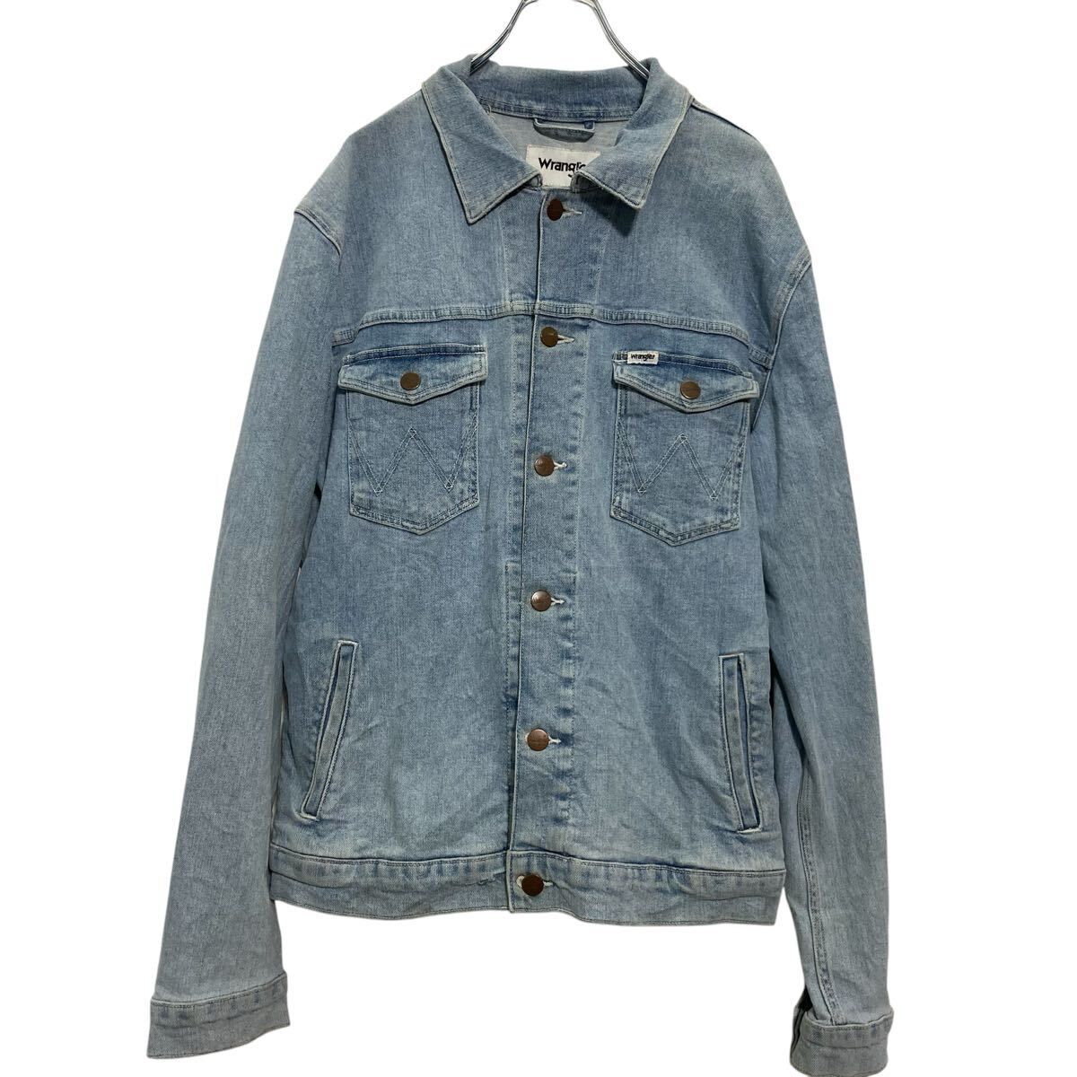 Wrangler デニムジャケット L ライトブルー 色落ち ラングラー 古着卸 