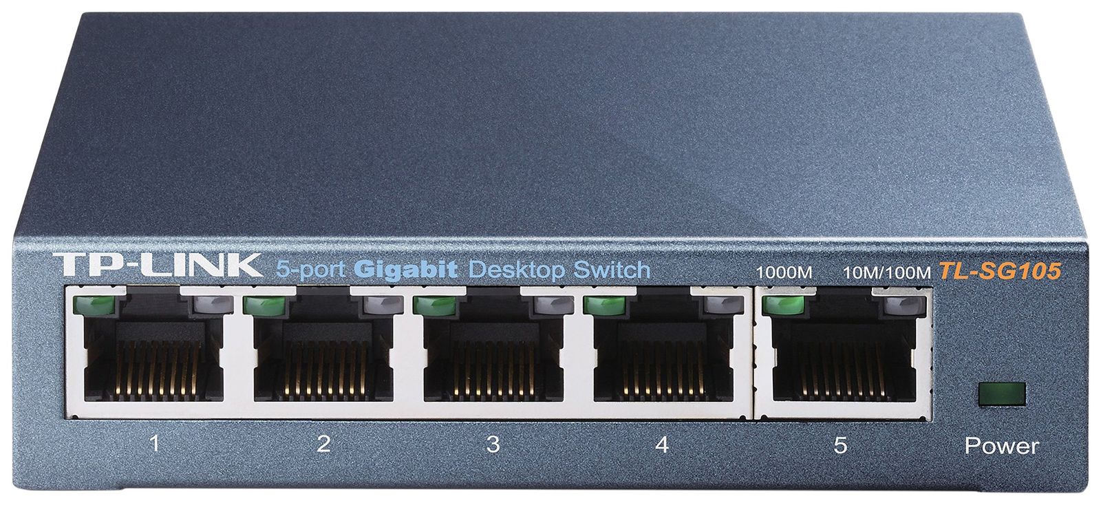 TP-Link スイッチングハブ 10/100/1000Mbps Gigabit 5ポート 金属筺体 ライフタイム保証 TL-SG105 - メルカリ