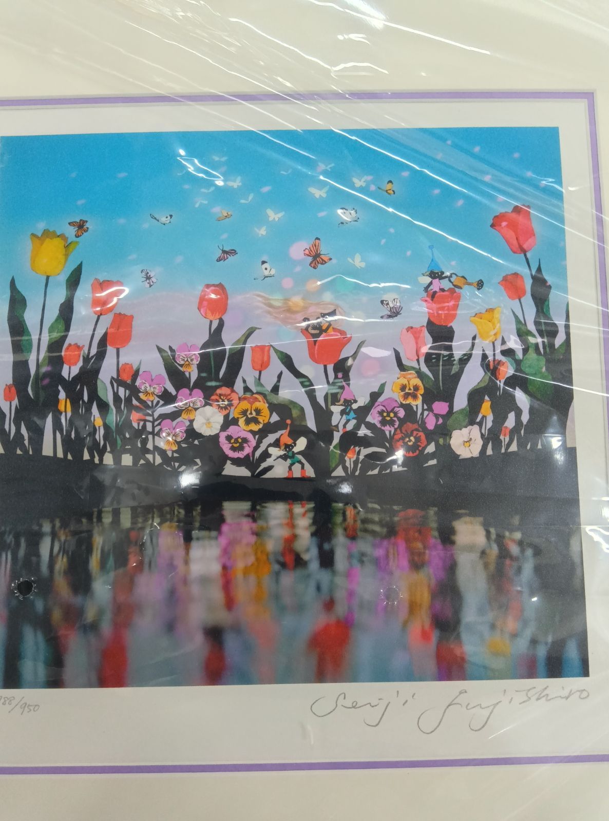 新品 藤城清治 花と少女オリジナル限定版 - メルカリ