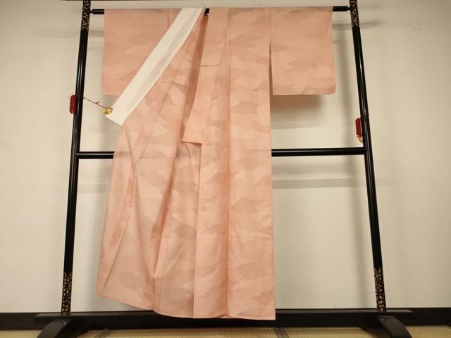 平和屋着物＊夏物　色無地　絽　深支子色　正絹　逸品　未使用　AABB2637jd 平和屋着物＊夏物 色無地 絽 深支子色 正絹 逸品 未使用