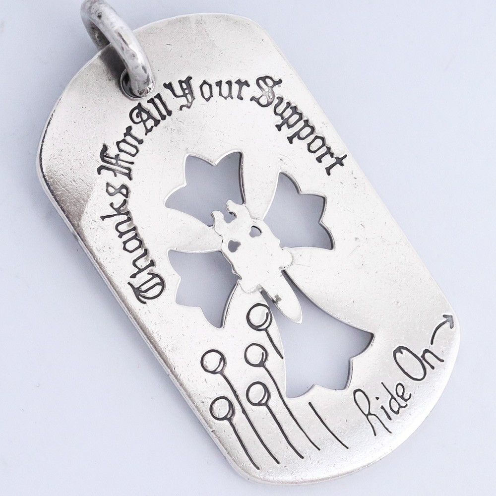 CHROME HEARTS 青山限定 ラージドッグタグ カットアウト クロスダガー