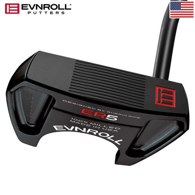 EVNROLL ER2 パター 34インチ 純正赤色グリップ Amazon.co.jp: イーブンロール ER2.2 ミッドブレード パター ノン