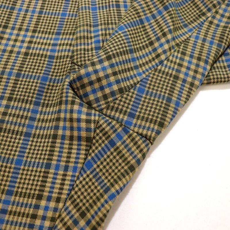 【70s】ビンテージ フレア・スラックス パンタロン チェック柄 超希少！ 70s】ビンテージ フレア・スラックス パンタロン チェック